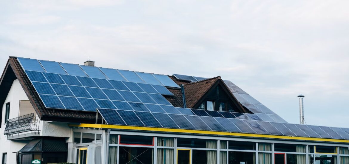 Photovoltaikanlage auf Haus