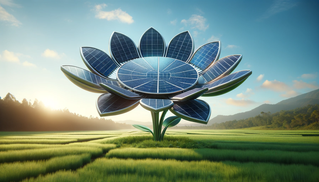 Smartflower nachhaltige Energie