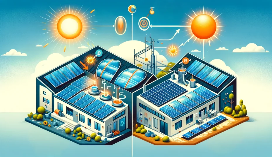 Unterschied zwischen Photovoltaik und Solar